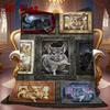 Chinchilla Portraits Rug 2D Flat Pattern Flannel Blanket, High quality All Seasons, Home Decor, Warmth and Comfort, Perfect for Christmas Gifts.