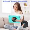 King PC Hybrid Silicone Tablet Case With 360° Rotatable Holder Hand Strap & Shoulder Strap For Samsung Galaxy Tab A11+ / A9+