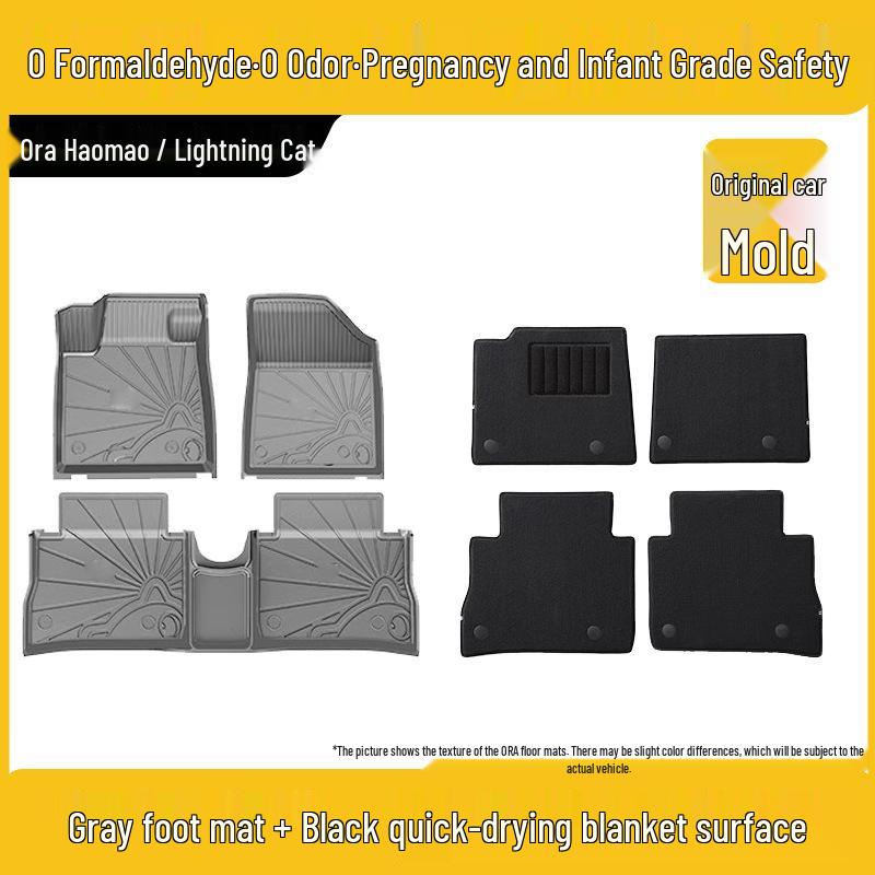 Shengmao All-TPE Odorless Car Mats for ORA Good Cat/Lightning Cat