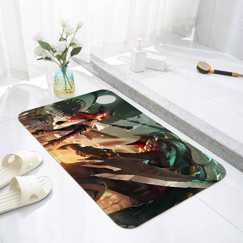 K-Katarina L-League-Of L-Legends-Floor Mat For Living Room Cushions Modern Soft Fluffy Home Rug For Bedroom Play Carpet