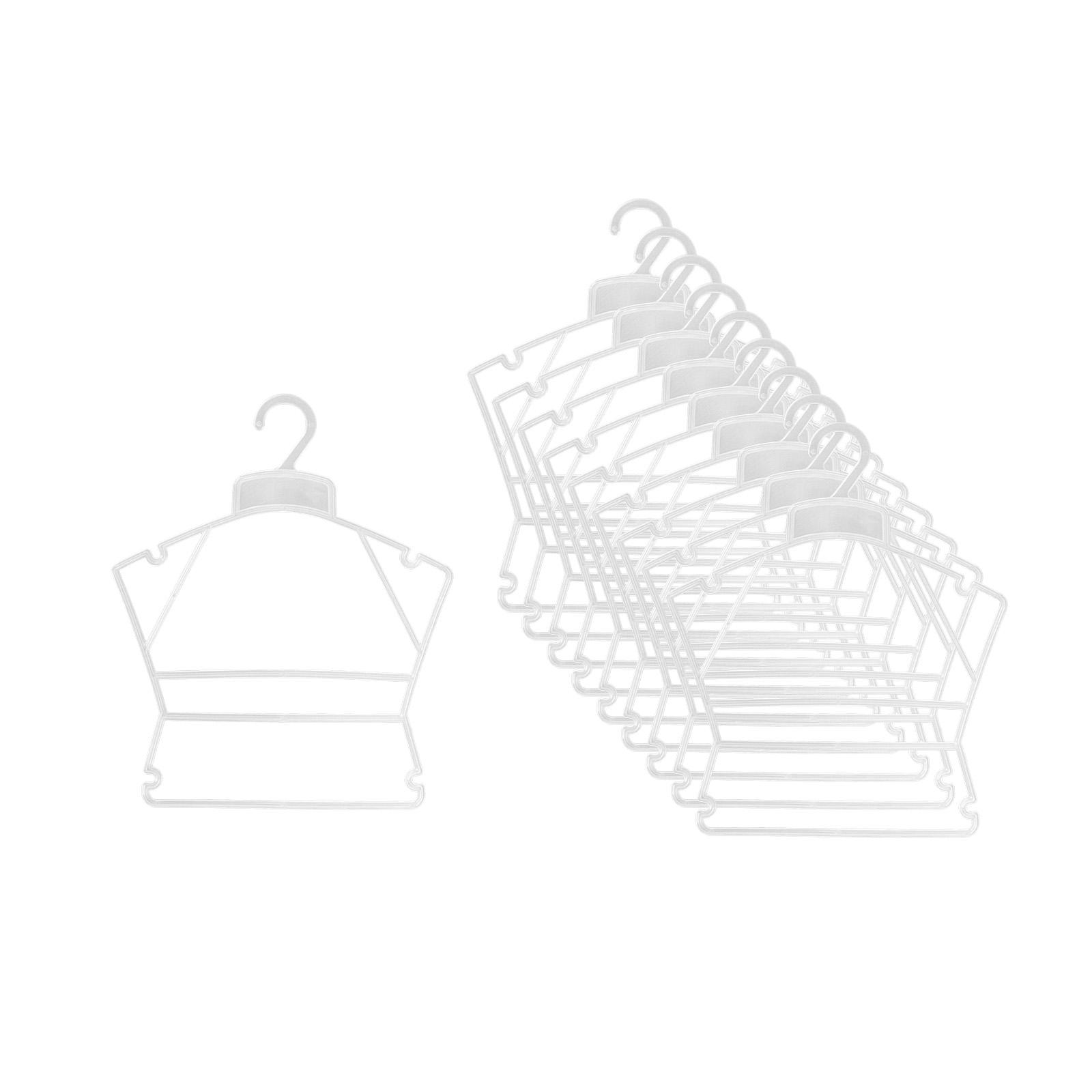 

10Pcs Swimwear Hangers, Lingerie Display Organizer, Swimsuit Hanging Rack, Bathing Suit for Laundry Collection Show