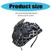 High Skull Hairhoop Lace Bowknot Sequined Hat Women Formal Event Hair Covering