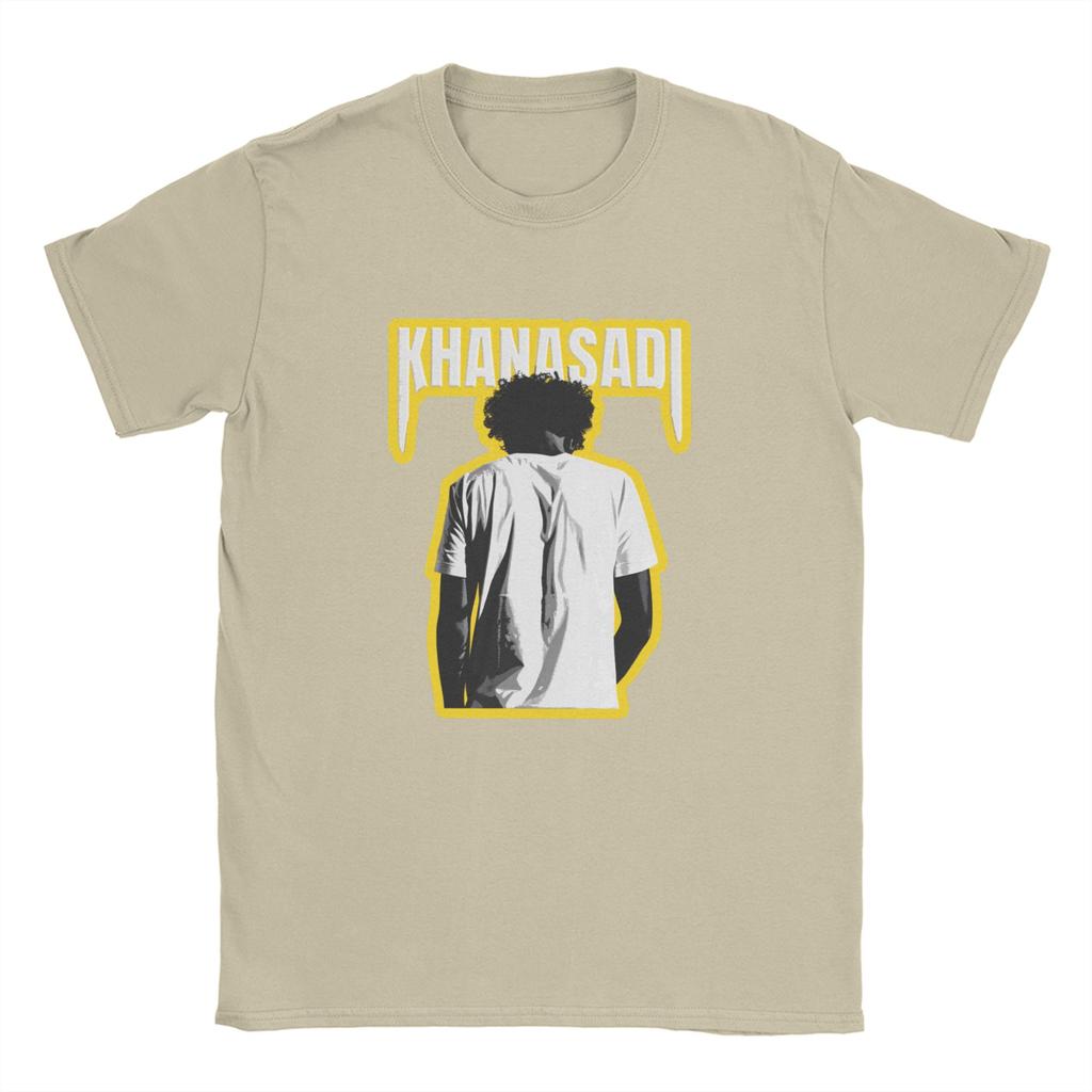 Khan Asadi TShirt for Men Awesome 100 Cotton Tees O Neck Short Sleeve T Shirts New Arrival Tops