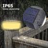 Solar Garden Post Lamp Landscape Lights Courtyard Outdoor LED Waterproof Decor Solar Power LED Waterproof Easy Installation