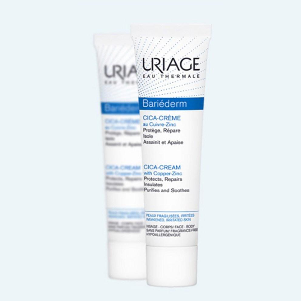 [Uriage] Bariéderm Cica Toner 250ml + Cica Creme 40ml Set, 2 Sets