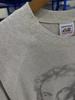 Summer Saint Hand Drawn Portrait Pattern Printed Washed Vintage High Street Casual Loose Short Sleeved Cotton Versatile T-shirt