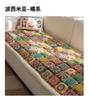 New Bohemian Pure Cotton Couch Cushion Universal for All Seasons Sofa Mat Home Mat Decor Non-slip Rectangular Seat Couch Cushion