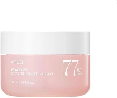 PEACH 77 NIACIN ENRICHED CREAM 50ml - Moisturizing and Brightening Face Cream