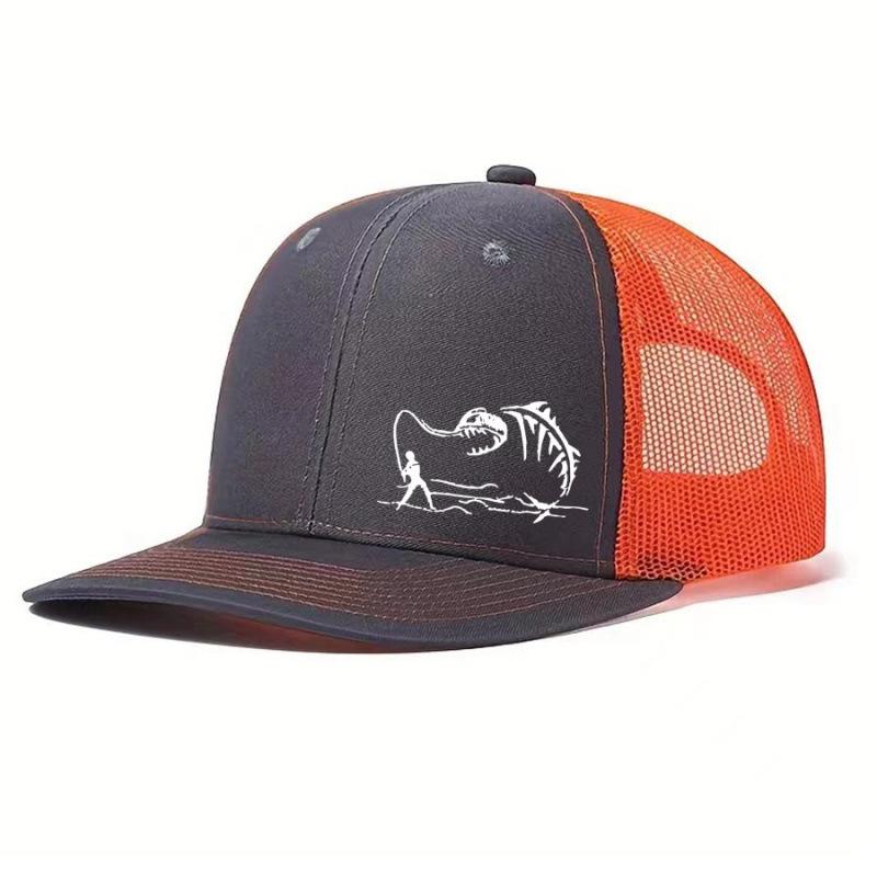 Baseball Geventileerd Ademend Luchtgaas Bedrukt Zomer Visserijpet Trucker Gebogen Micro Richardson Modieus Trendy Nieuw Merk Laatste Fris 1 Stuks Petten