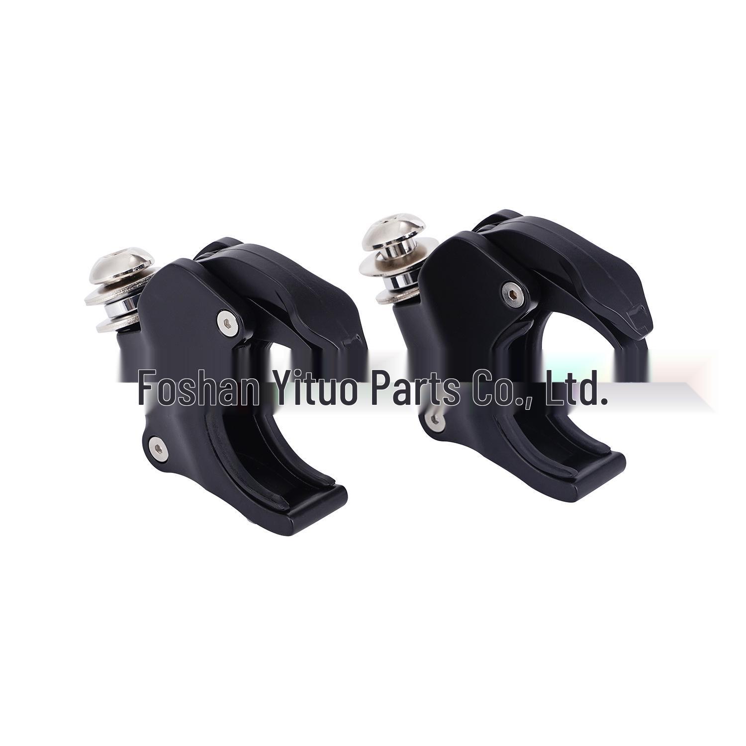 

Detachable 49mm Windshield Clamp for Harley Sportster/Dyna/V-Rod Models Matte Black
