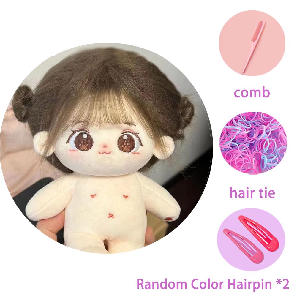 20cm Miaomiao Cotton Doll Anime Customization Figure Plush Doll Clothes Cospslay Dress Up Accessories Children Girl Toys