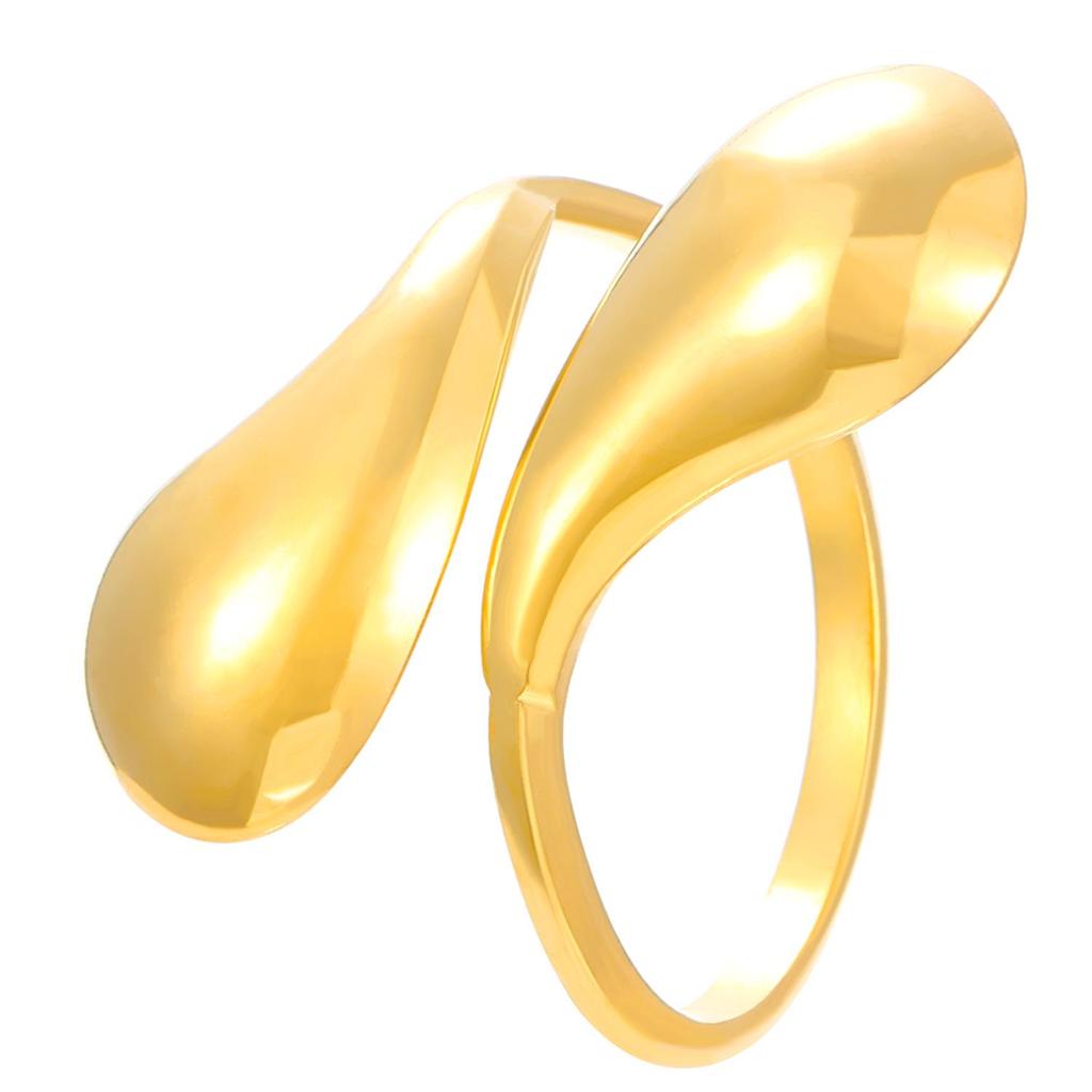 High-End Edelstahl Blumen- & Seestern Offener Ring für Damen