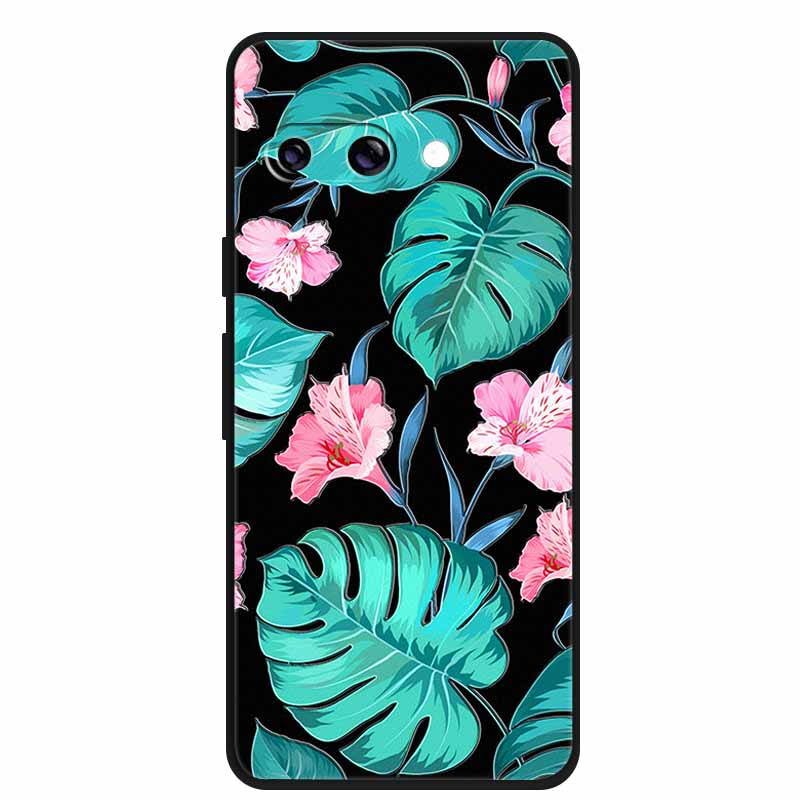 For Google Pixel 10a Case 3D Relief Flower Emboss Soft Silicone Funda Google Pixel 10a 5G 3D Cartoon Shell Pixel10a 3D Relief