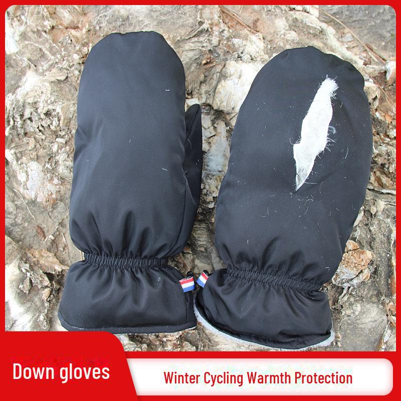 Women's Winter Waterproof Cycling Gloves – Thick, Warm Motorcycle and Delivery Gloves