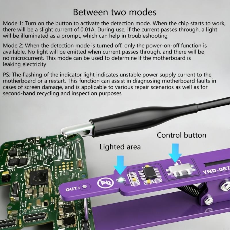 Double Mode Power On Clip For Smartphones Almost Phones With Leakage Detections
