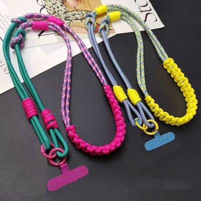 1Pcs Crossbody Mobile Phone Hanging Rope Neck Lanyard Wrist Strap DYM Removable Phone Lanyard Water Cup Hanging Rope