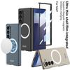 Suitable for Samsung Fold7 Mobile Phone Case Zfold7 Skin Skin Scrubbing Folding Screen Mobile Phone Case Wireless Magnetic Ring
