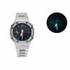 CASIO Customized watch modified series 811 manufacturing Farmhouse Oak GA-2100-1A1 modified-ice blue Black GA-2100-1A1PR(Watch80-GaiZhuang-BingLan)