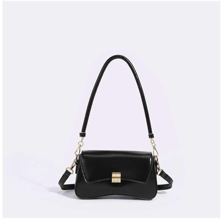 Textured Bag for Women 2025 New Baguette Bag Retro Handbag Underarm Bag Stylish Girl Single Shoulder Crossbody Small Bag for Women