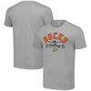 Anaheim Ducks Levelwear Richmond Ice Wall T-shirt Uomo e Donna Streetwear Moda Estiva Comoda Manica Corta Vintage Tee