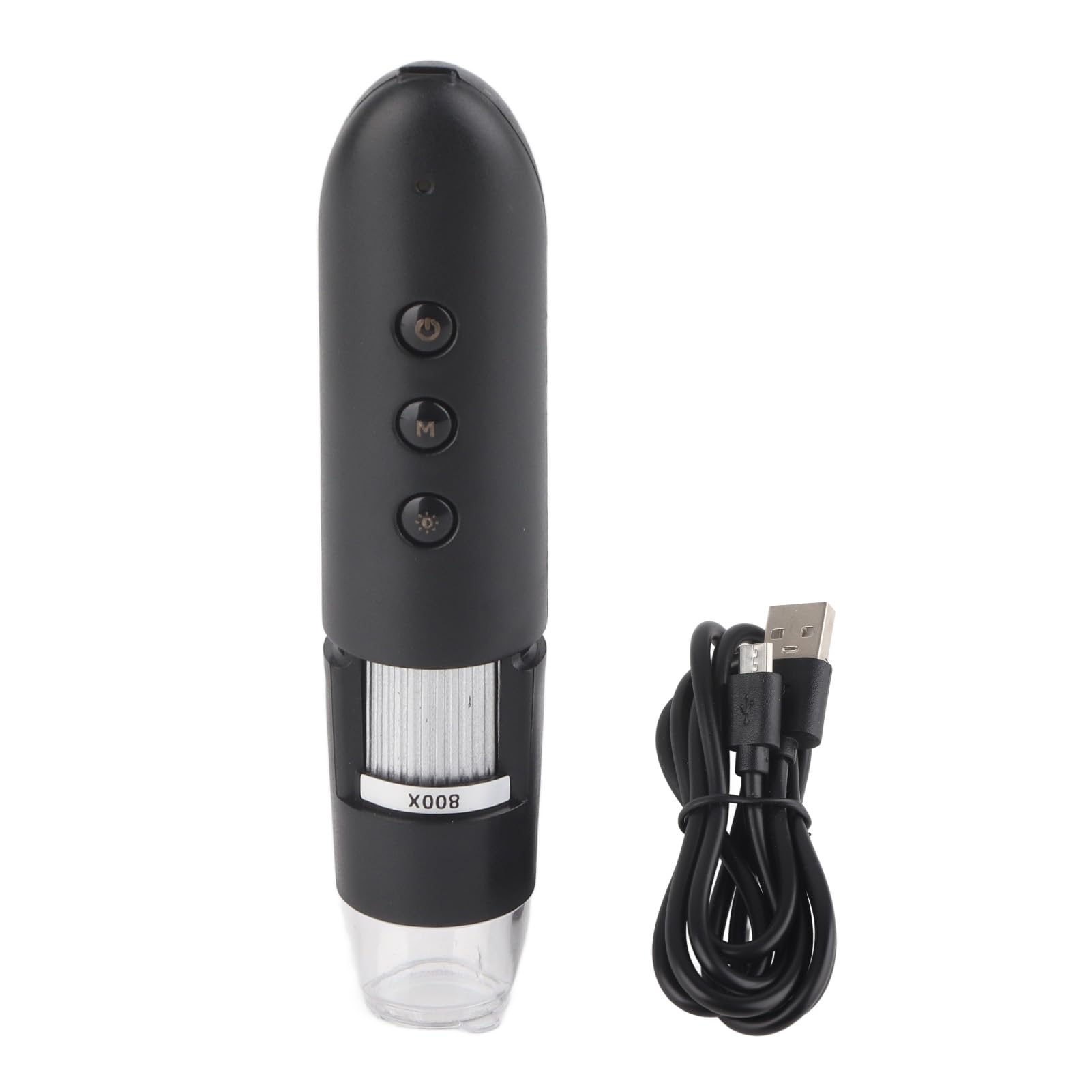 

Детектор кожи головы, 800X Четкое изображение Анализатор здоровья волосяных фолликулов, Детектор анализатора волос и кожи Цифровой микроскоп Тестер для Android 4.0, iOS 8.0,