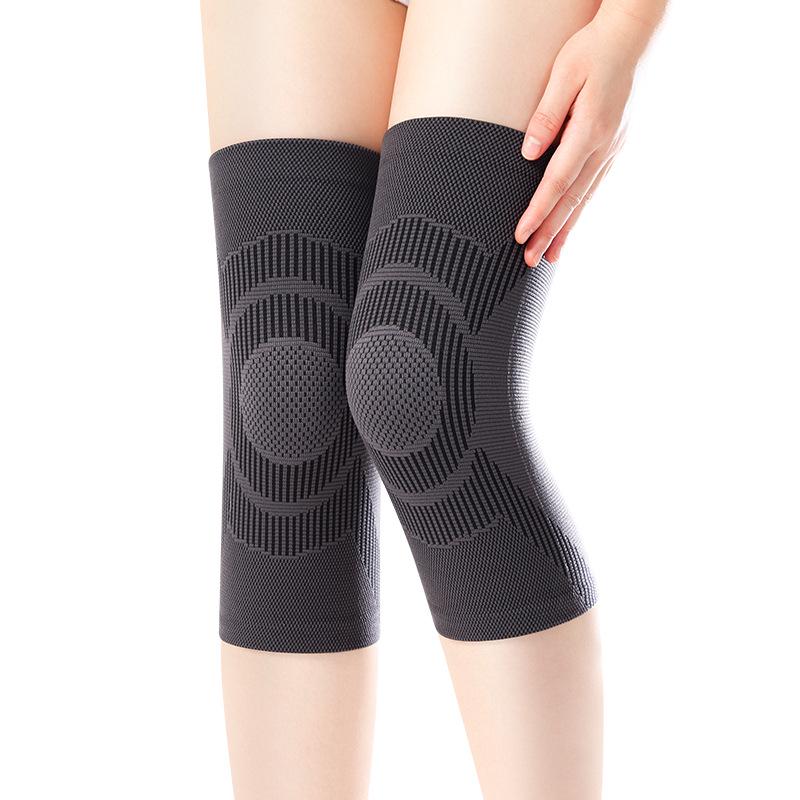Wärmeerzeugende Kniebandagen für Wärme: Feuchtigkeitsabsorbierende und Kälteabweisende Ärmel für Gelenkkomfort älterer Menschen im Winter, Unisex-Design