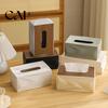 Reusable Paper Towel Container Rectangular Tissue Box, Facial Tissues Holder Dispenser, Durable PP Plastic Premium Box Napkin Storage Case, for Office