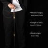 Elegant Luxury Walking Stick Men Decorative Walking Cane Women Bronze Handle Noble Pattern Fashionable Vintage Cane
