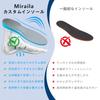 Custom Insoles for Flat Arch 3D Shock Foot for Standing Feet, Support, Design, Absorption, Support, Work, Walking, Sports, Running, Men's & Women's