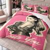 Ariana Grande 3Pcs Bedding Set Duvet Cover With Two Pillowcases For Bedroom Home Decoration