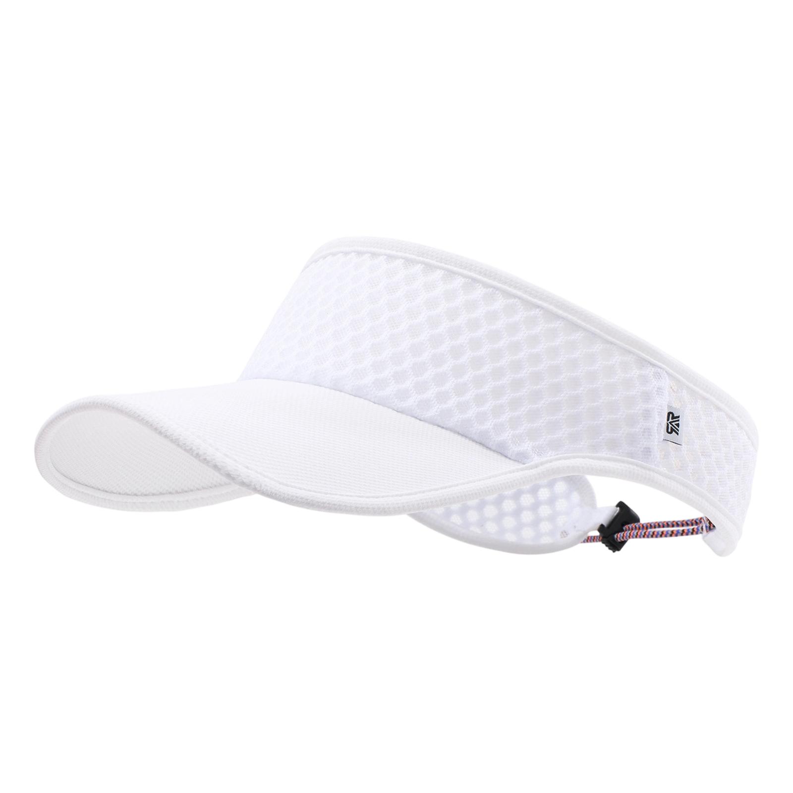 

Men s And Women s Empty Top Hats, Outdoor Sports, Tennis Hats, Running, Breathable, Quick Drying, Sweat Absorbing Hats One Size білий
