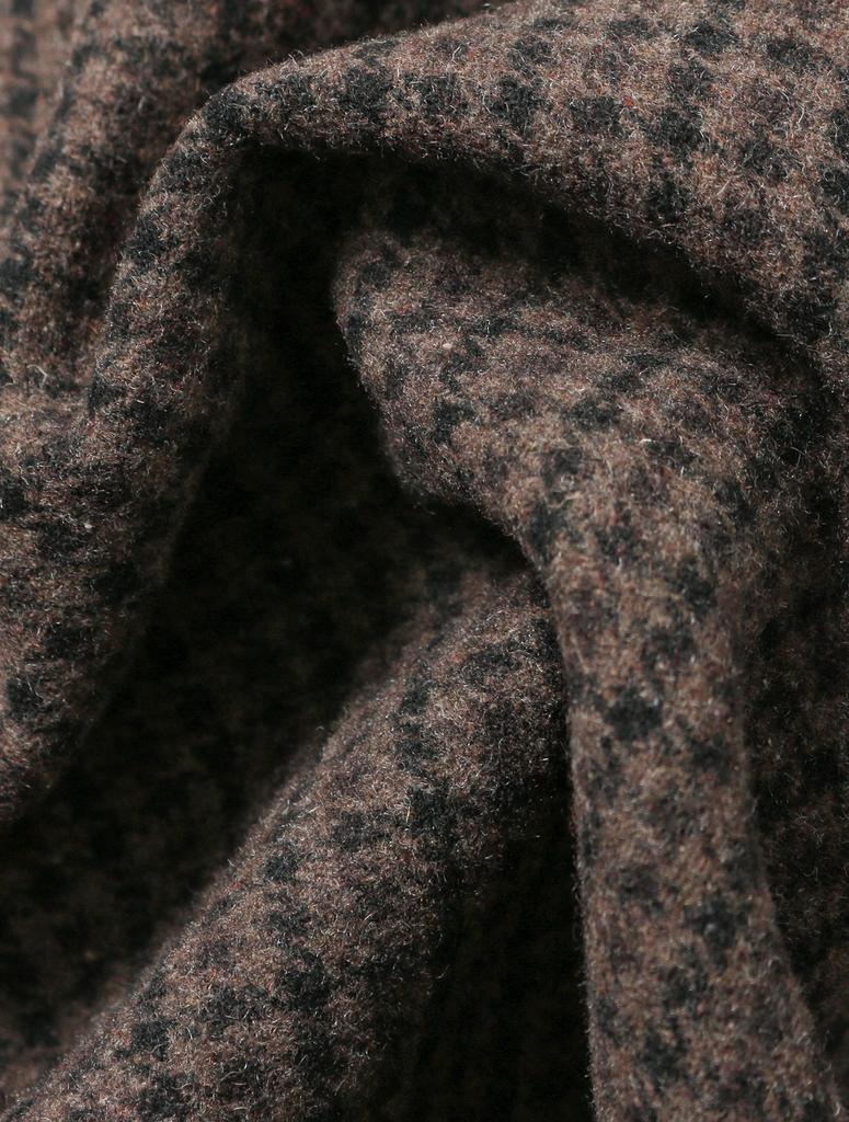 Adhoc Unisex Semi-Over Balmacaan Coat (Dk-Brown) (Hbahc90)