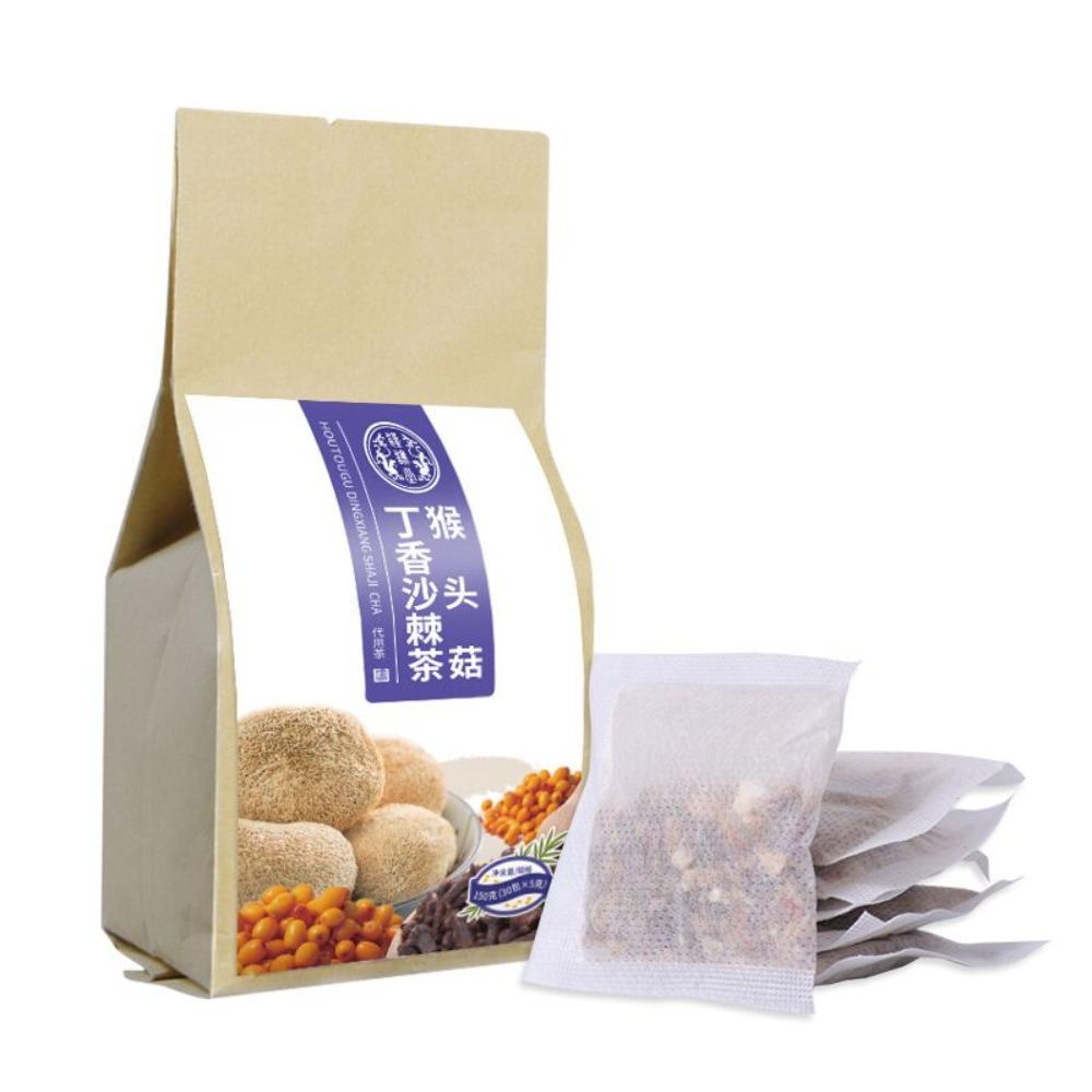 Clove Sea Buckthorn Lion s Mane Mushroom Tea 160g Bag Herbal Blend for Digestion Support