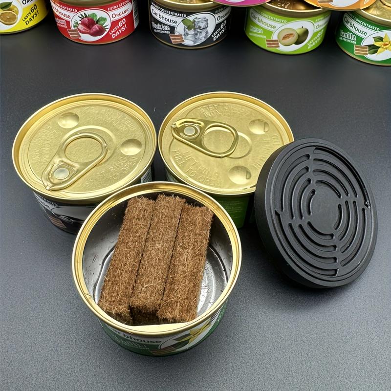 1/2pc Wooden Car Air Freshener Long-lasting Fragrance Various Scents for Multi spaces Home Office Car Interior Aromatherapy Gift