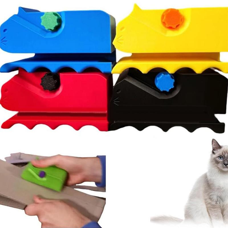 Cardboard Cutter For Cat Scratchers,3D Printed Card Board Cutter,Cardboard Cutter Diy Cat Scratchers,Handheld Cardboard Recycle