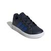 Adidas Grand Court Lace-Up J Legend Ink Royal Blue Kids Sneakers Cloud-White IG4827