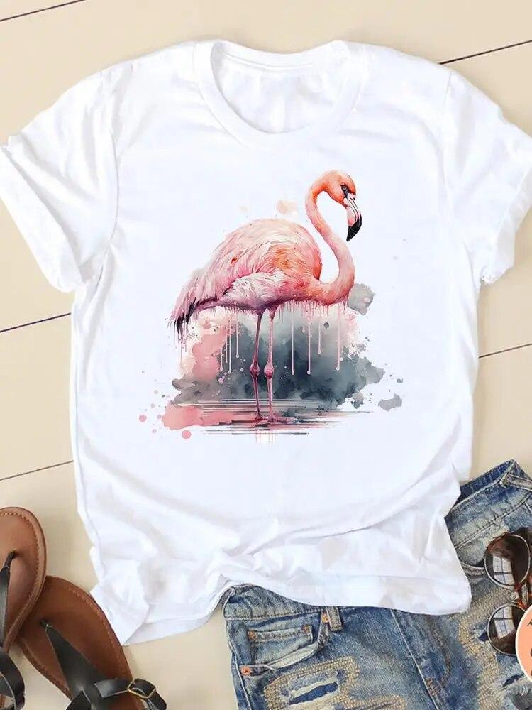 Dragonfly Sweet Trend 90. let Roztomilý Módní Potisk Dámská košile Tričko s krátkým rukávem Ležérní Dámské Oblečení Dámské tričko s grafikou