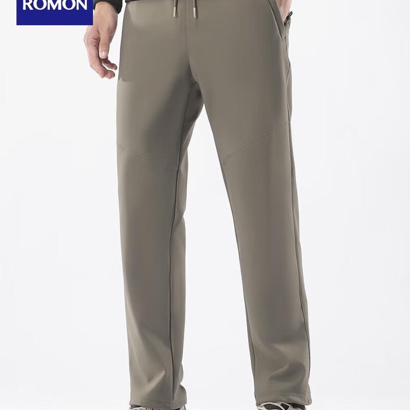 Romon Men's Fleece Lined Casual Pants