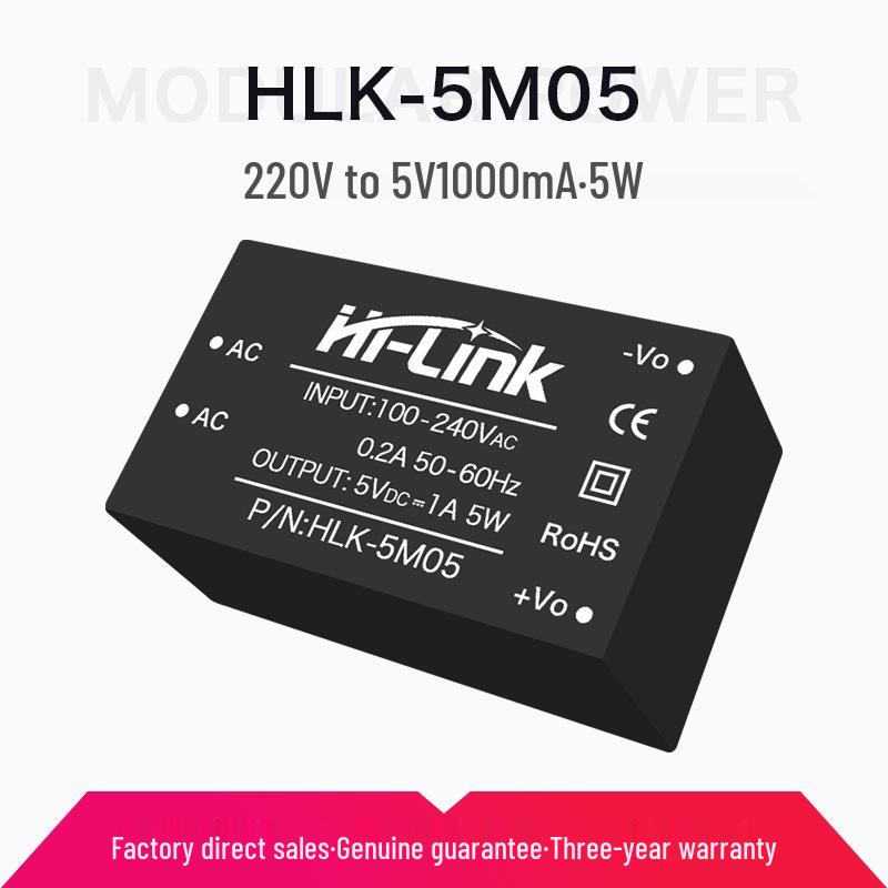 

Модуль живлення 220 В з кількома виходами HLK-PM01: 5В/3,3В/9В/12В/15В/24В Ізольоване регульоване джерело живлення ACDC