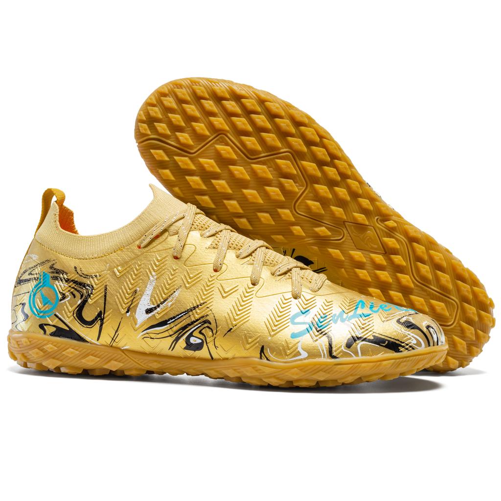 Men's Football Boots Professional Soccer Field Cleats TF/FG High Quality Teenager's Outdoor Non-slip Sports Cleats Sneakers