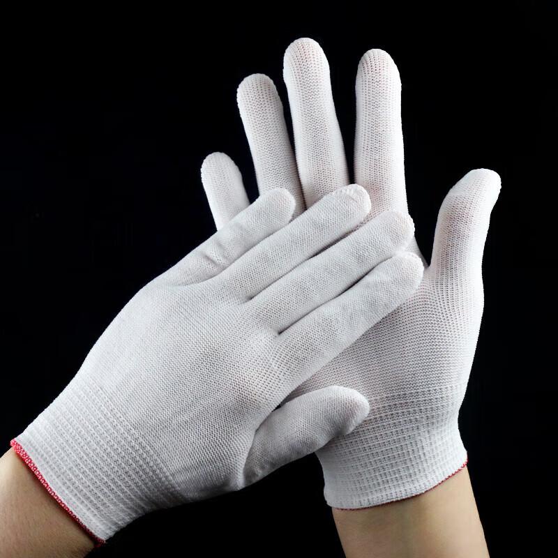 Line Element 13-Gauge Thin Nylon Work Gloves