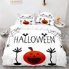 Halloween Pumpkin Horror Festival Bat Bedding Set Boys Girls Twin Queen Size Duvet Cover Pillowcase Bed Kids Adult