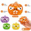 TPR Halloween Dumplings Squeeze Toy Devil Pumpkin Stress Relief Sensory Ball  Stress Relief