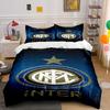 Motivo logo Inter Milan. Set lenzuola Set copripiumino Copripiumini Federe(1*Copripiumino 2*Federe senza imbottitura piumone)