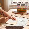 20/32 Pièces Jouets Montessori pour Enfants Jouets de Dessin Modèles de Peinture DIY en Bois Pochoirs Jouets Éducatifs Apprentissage Cadeau de Loisirs Créatifs pour Enfants
