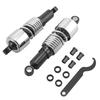 Motorcycle Rear Shock Absorbers 10.5" 267mm Adjustable Suspension Shocks Spring For Harley Sportster Touring