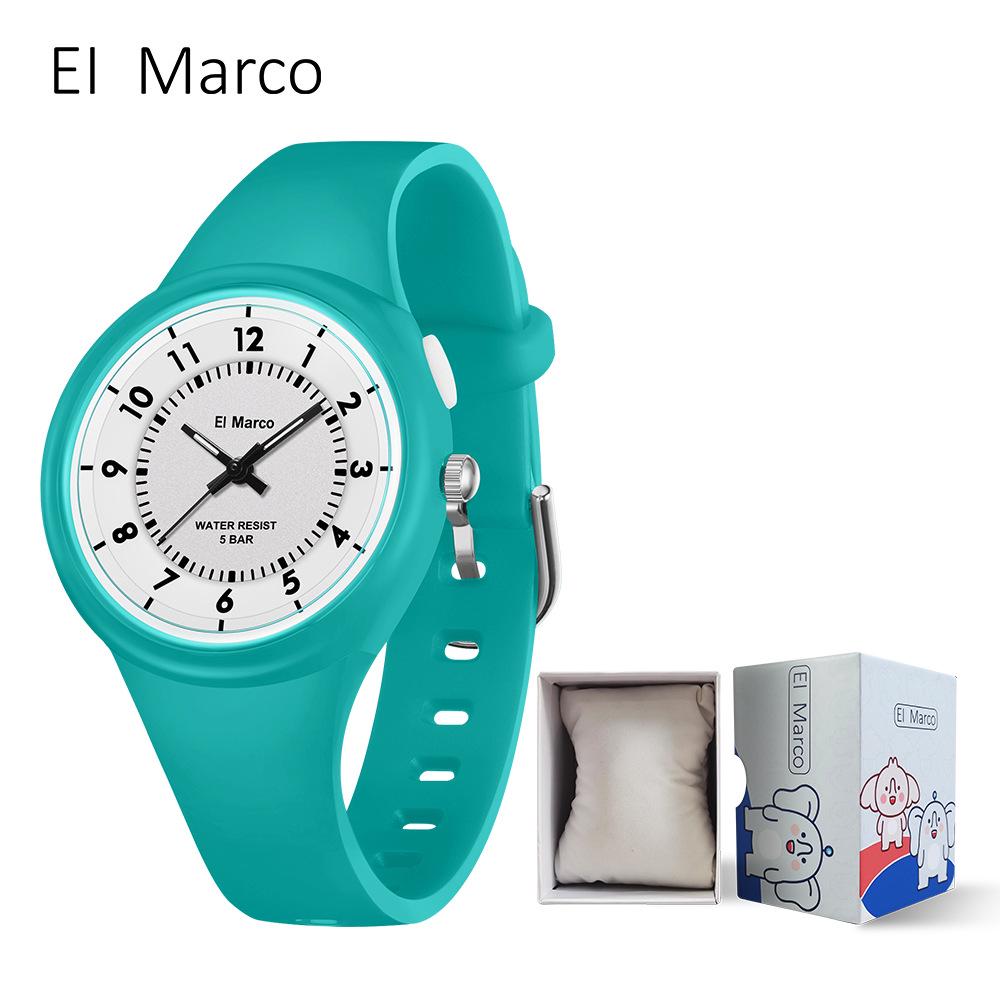 Marco Brand Student Exam Quartz Little Elephant Cartoon Children s Sports Watch