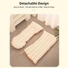 Soft Semi Enclosed Cat Bed Warm Windproof Removable Pet Nest Washable with Cat Ears Pet Sleeping Bed Pet
