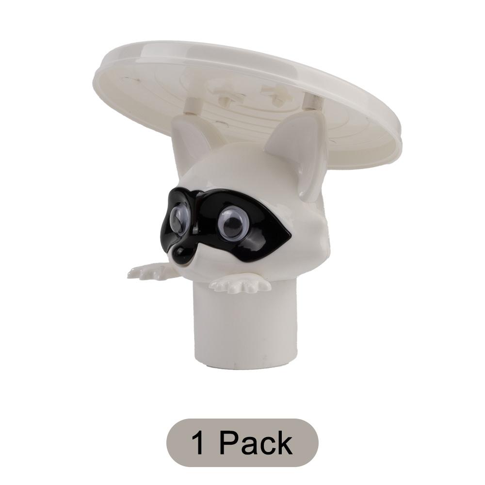 1/3pcs Cute Raccoon Animal Shaped Toilet Paper Holder Funny Toilet Paper Holder Standing Bathroom Paper Holder for Decoration