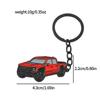 Car Model Pendant Keychain Tacoma Style Metal Keychain Suitable for Jeep Durable Decor Accessories